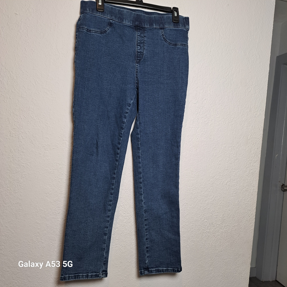 Karen Scott Blue Denim Jeans